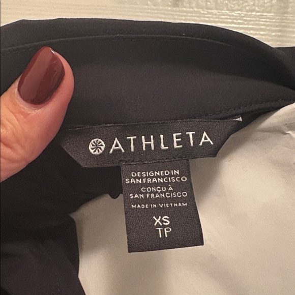 Athleta Black “Topspin” dress XS - Picture 4 of 5
